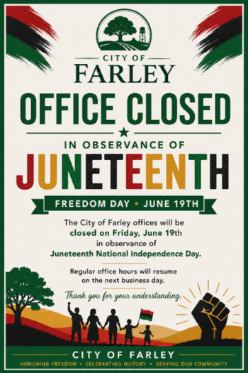 Linked image to Office Closed Juneteenth Holiday